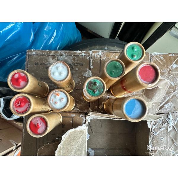 Lot de 10 Fus�es, kit multi-signaux standard, surplus, Pologne