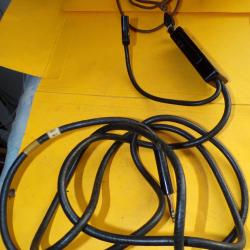 ARMEE AMERICAINE U.S : PLASTRON INTERRUPTEUR POUR RADIO AVEC CABLES , TOUCH AND TALK ,RADIOAMATEUR ,