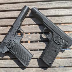 Reproduction de pistolet Browning 10/22 Maquis FFI Police Gendarmerie Belge