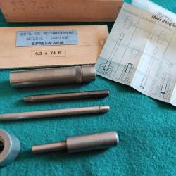 Jeu d'outils de rechargement manuel Spalek calibre 9,3x74R