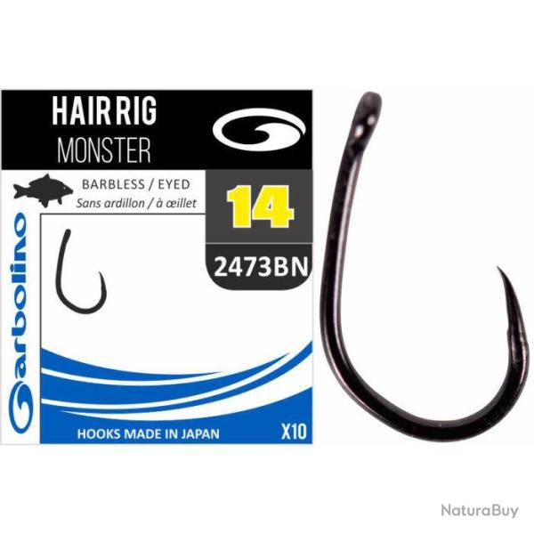 Garbolino hame�ons non mont�s Hair Rig Monster 2473Bn 12