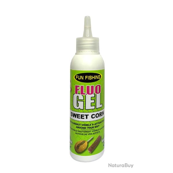 Fluo Booster Gel Fun Fishing 125ml Sweet Corn