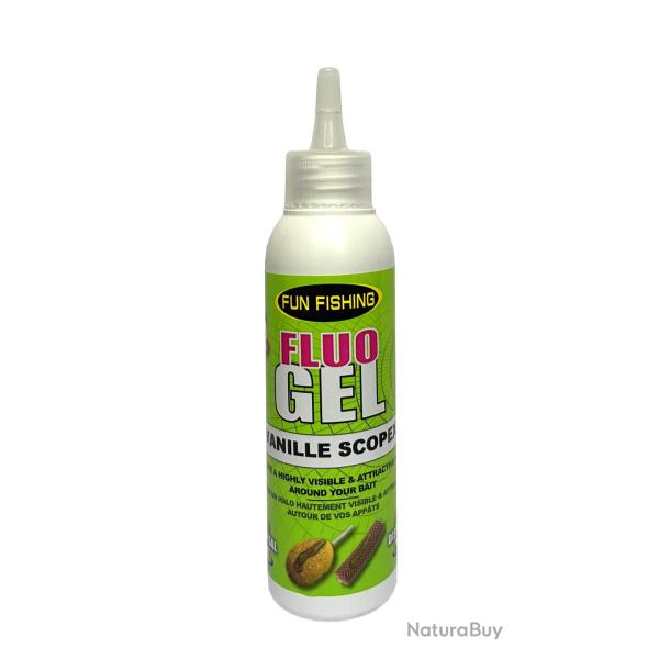 Fluo Booster Gel Fun Fishing 125ml Vanilla Scopex