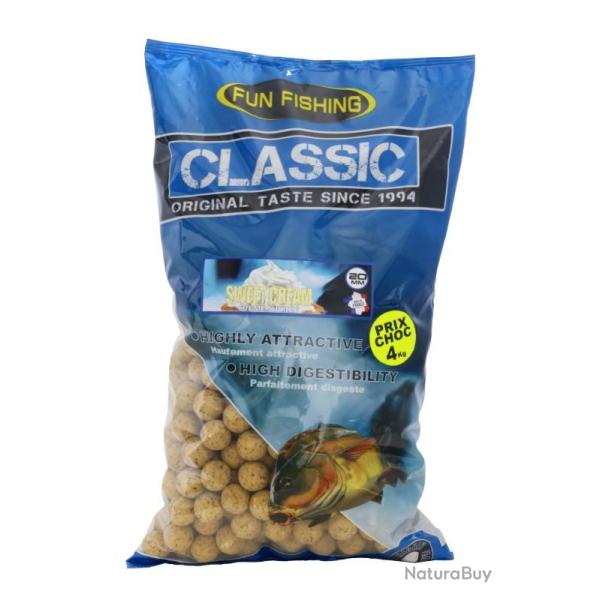 Bouillettes Classic Sweet Cream 20 mm 4 kg - app�ts carpe