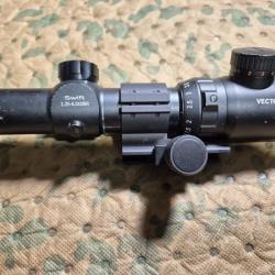 Lunette de battue Vector Optics Swift 1.25-4.5x26IR