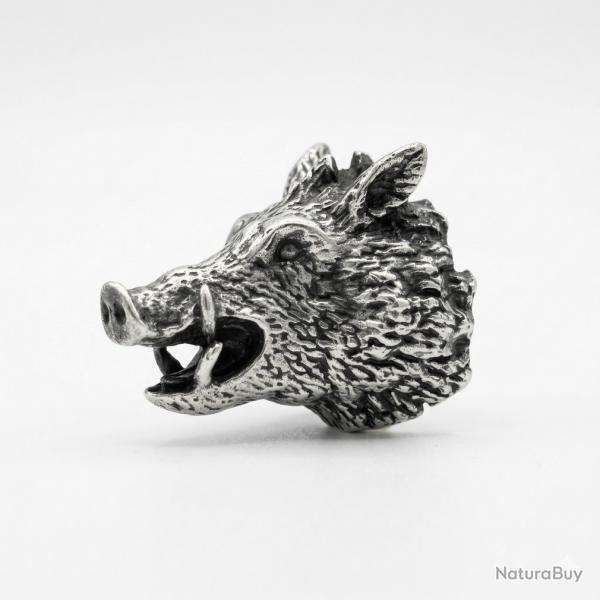 T�te de sanglier de profil ( Hauteur : 20 mm Largeur : 28 mm )