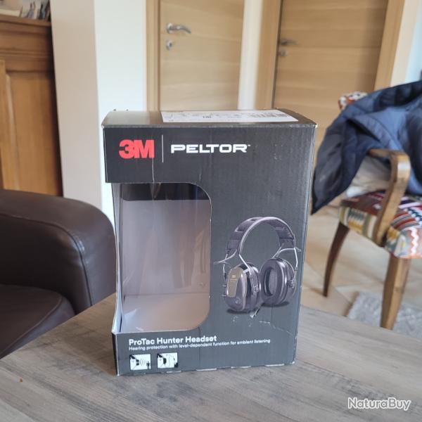 Casque �lectronique Peltor Hunter 3M chasse
