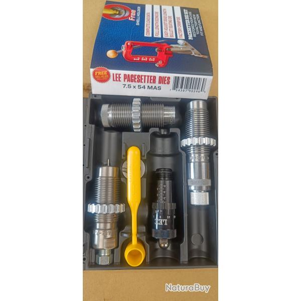 Jeu d'outils Lee 7.5x54 MAS - MAS36 MAS 36 avec si�geur microm�trique 90246