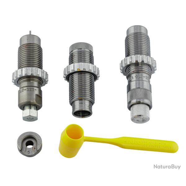 Jeux de 3 outils acier pour armes d'�paule - Lee Precision 2-DIE SET 5.7X28 FN 90603