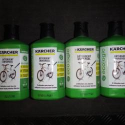 4 bidons de d&eacute;tergent Karcher ecologic