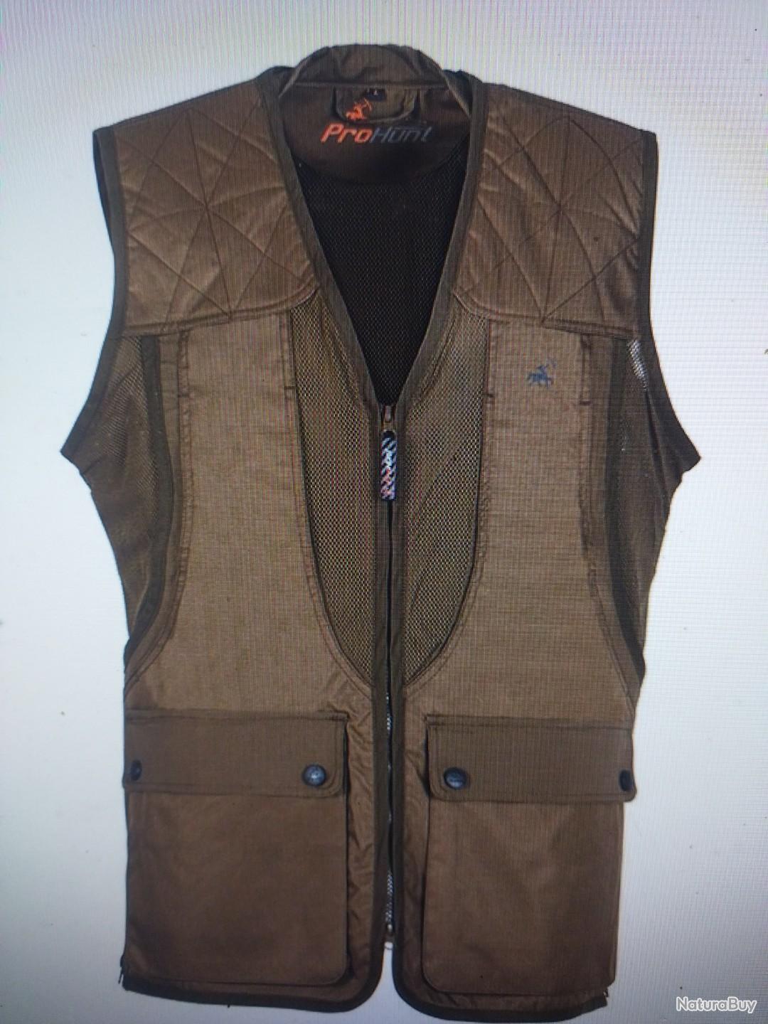 Ligne Verney-Carron Gilet de chasse ProHunt Grouse Kaki - Orange