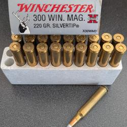19 munitions 300WM 220gr Silvertip