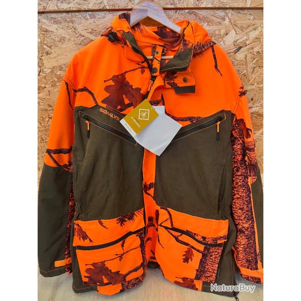 Veste de chasse Multi-Hunt camouflage orange SOMLYS