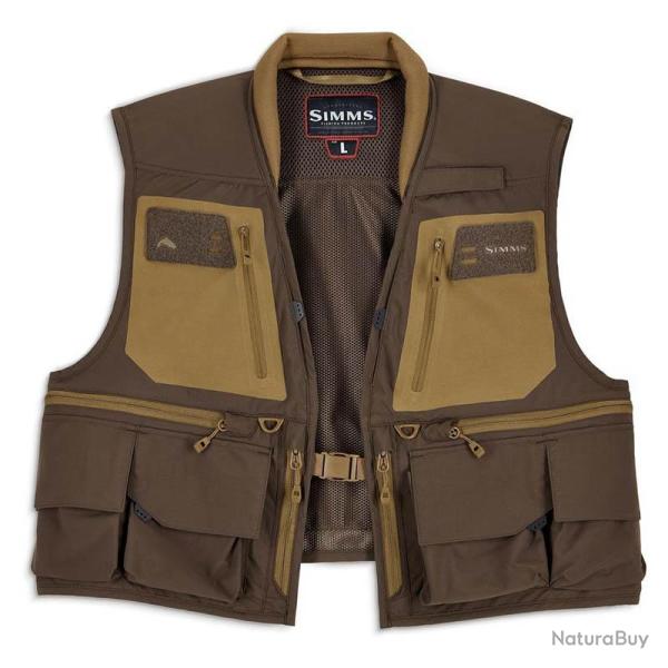 Gilet Mouche SIMMS Headwaters Hickory XXL