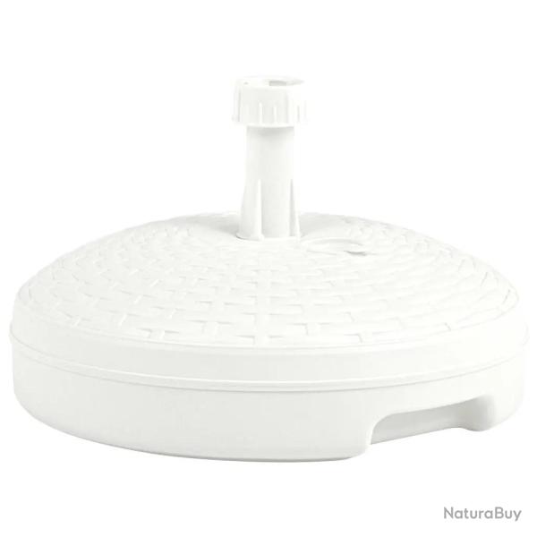 Socle de parasol rempli 45 x 28 cm usage ext�rieur design chic jardin r�sistant aux intemp�ries en