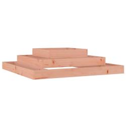 Jardini&egrave;re 3 niveaux jardin ext&eacute;rieur 110 x 110 x 27 cm en bois de douglas massif 02_0048484
