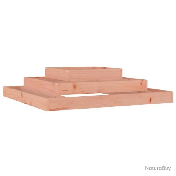 Jardini�re 3 niveaux jardin ext�rieur 110 x 110 x 27 cm en bois de douglas massif 02_0048484