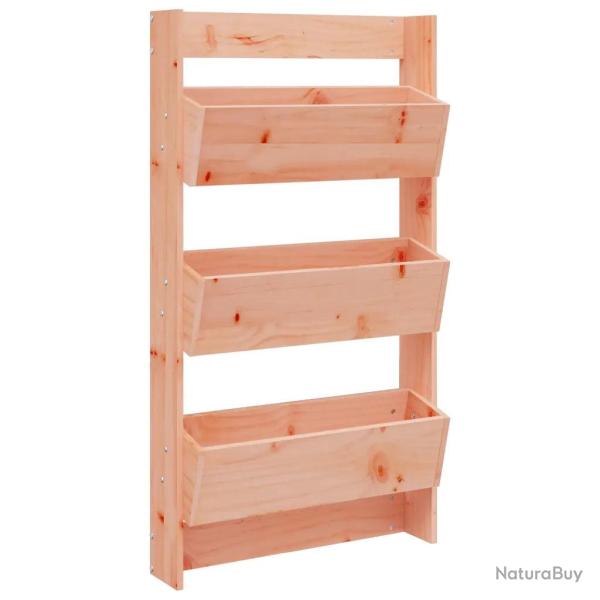 Jardini�re murale en bois de douglas massif 60 x 18,5 x 110 cm design vertical ergonomique jardin m