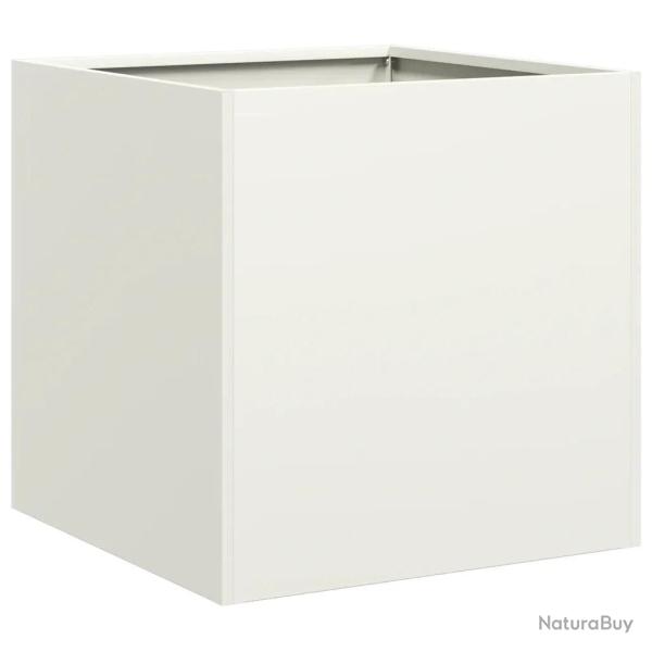Jardini�re outdoor fond ouvert 40 x 40 x 40 cm robuste esth�tique moderne en acier lamin� � froid b
