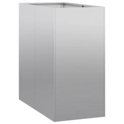 Jardini&egrave;re &eacute;l&eacute;gante design moderne balcon jardin 40 x 80 x 80 cm en acier galvanis&eacute; 02_0051561