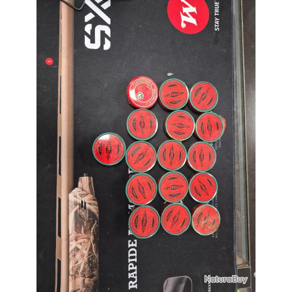 LOT  1600 AMORCES FUSIL GEVELOT