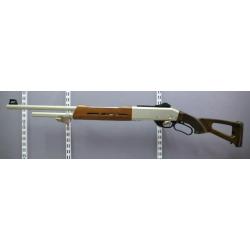 Fusil &agrave; levier sous-garde Hunt Group Arms L12-04 Gris/Beige ; 12/76 bille acier