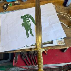 GLAIVE DE POMPIER. 1831