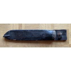 Fourreau cuir pour Machette Royaume-Uni / Canada. WW II (L0)
