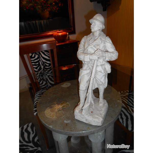 Sculpture originale en Pl�tre  sculpteur Madeleine Poilu 14.18