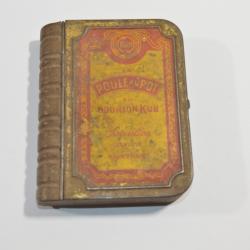 Bo&icirc;te publicitaire ancienne BOUILLON KUB - "La Poule au Pot WW2 WW1  (1)