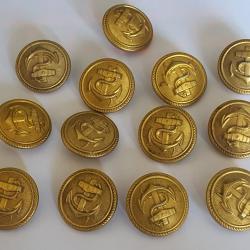 Boutons Kriegsmarine ww2 lot 1