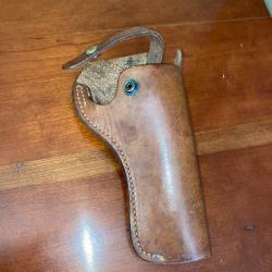 Holster revolver cuivre v&eacute;ritable
