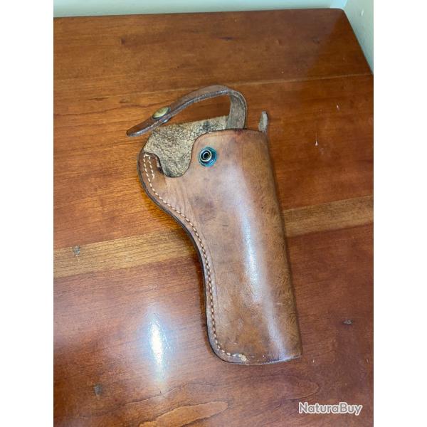 Holster revolver cuivre v�ritable