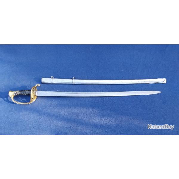 Sabre officier d'infanterie second empire mod�le 1845 / 1855