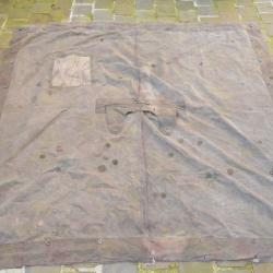 TOILE DE TENTE ITALIENNE Italien Poncho M1929 WW2 Grenier Military 39/45 Italy