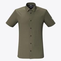 Chemise de Randonn&eacute;e Homme Millet SENECA STRETCH SHIRT SS M Manches Courtes Kaki