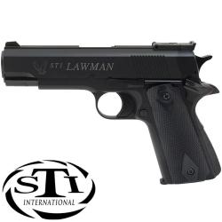 STI Lawman pistolet airsoft &agrave; gaz tir semi-automatique - Marque ASG