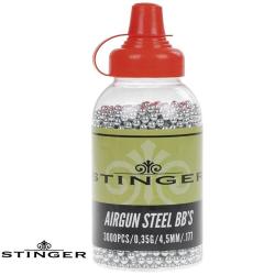 Billes en Acier - Bouteille de 1500 Billes Calibre 4.5mm