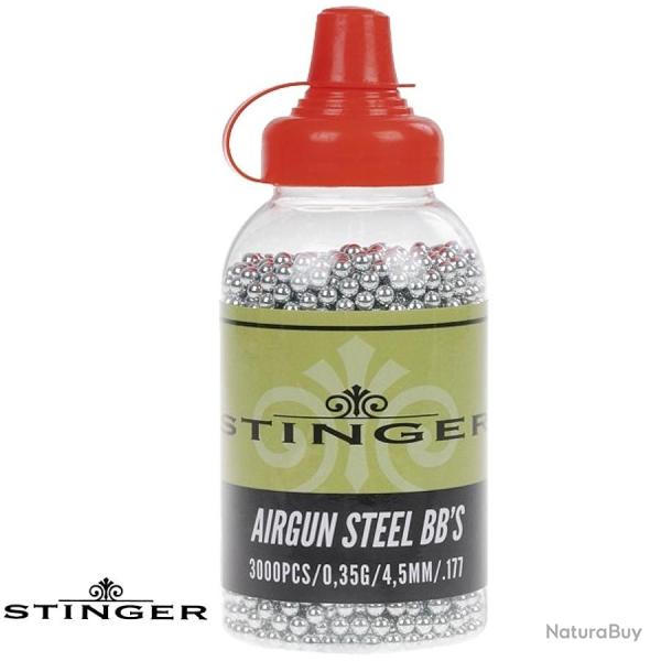 Billes en Acier - Bouteille de 1500 Billes Calibre 4.5mm