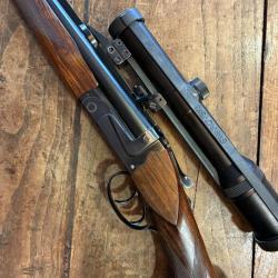 Express Demas Calibre 375 H&H et lunette Swarovski 1,25-4x24 Habicht