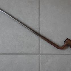 Baionnette &agrave; douille 1817/1842 suisse
