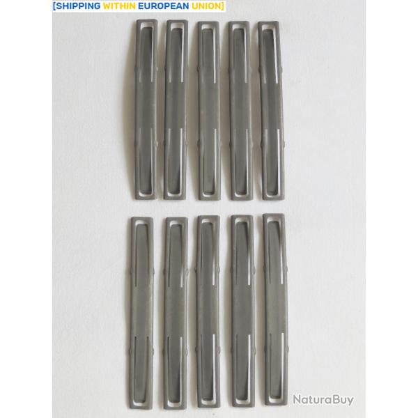 Lot de 10 clips chargettes lames chargeur (m�tal) pour toutes carabines SKS