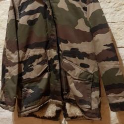 Parka camoufl&eacute;e enfant