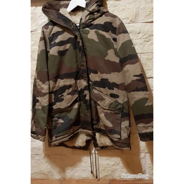 Parka camoufl�e enfant