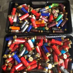 plus de 8kg de cartouches pour chasse,baltrap, cal 12,  toutes marques, plombs de 7,5    24g;28g,32g
