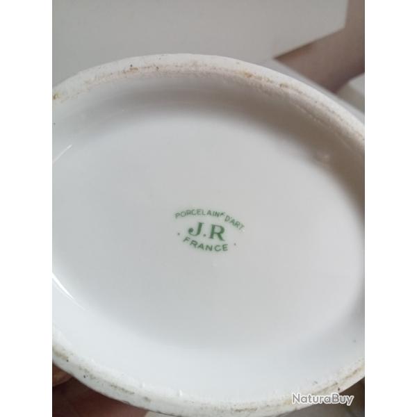 theiere en porcelaine dor�  limoges france hauteur 21 cm x 21 cm