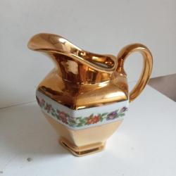 pot en porcelaine limoges france hauteur 13,5 cm x 14 cm