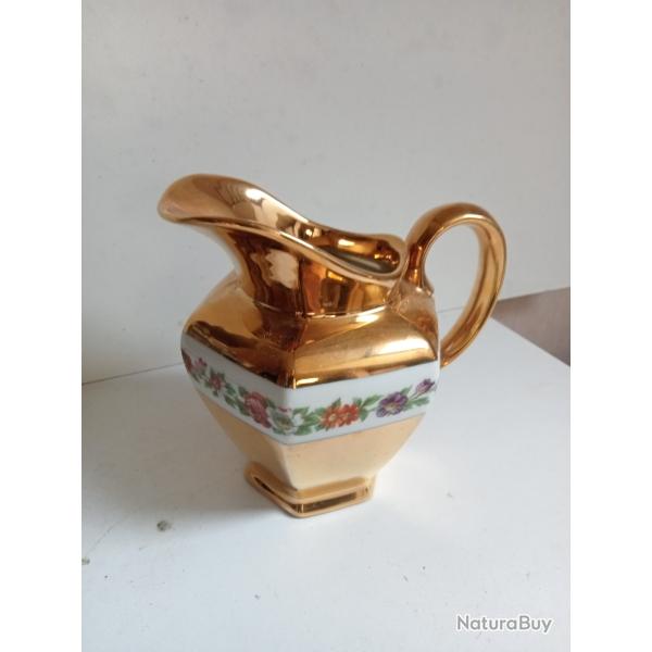 pot en porcelaine limoges france hauteur 13,5 cm x 14 cm