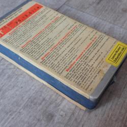 Boite individuelle r&eacute;glementaire avec &eacute;tiquettes pour 4 lames chargeurs pour Rubin Schmidt suisse