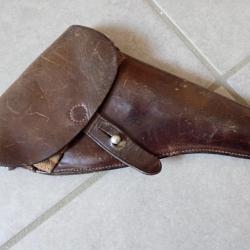 Holster, &eacute;tui pour revolver 1882 ou 82/29.  R&eacute;glementaire suisse.